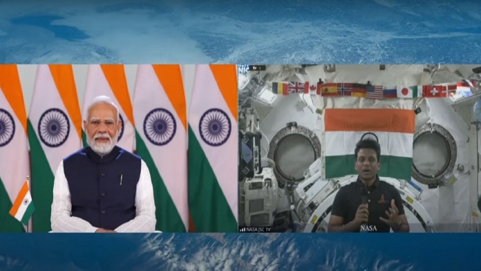 ISS पर मौजूद IAF के ग्रुप कैप्टन शुधांशु शुक्ला से पीएम मोदी ने की बात, कहा – यह गगनयान की सफलता का पहला अध्याय: जानें – ध्यान से लेकर ग्रैविटी तक पर पूछे सवाल