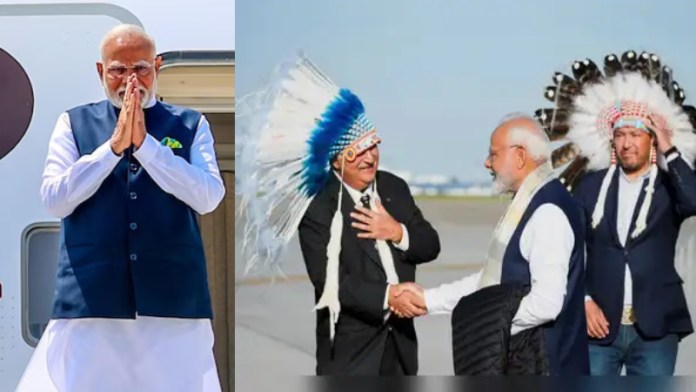 G7 शिखर सम्मेलन में भाग लेंगे पीएम मोदी, कैलगरी में हुआ स्वागत: रिश्ते सुधारने की कोशिश में कनाडा के नए प्रधानमंत्री, कई मुद्दो पर होगी चर्चा
