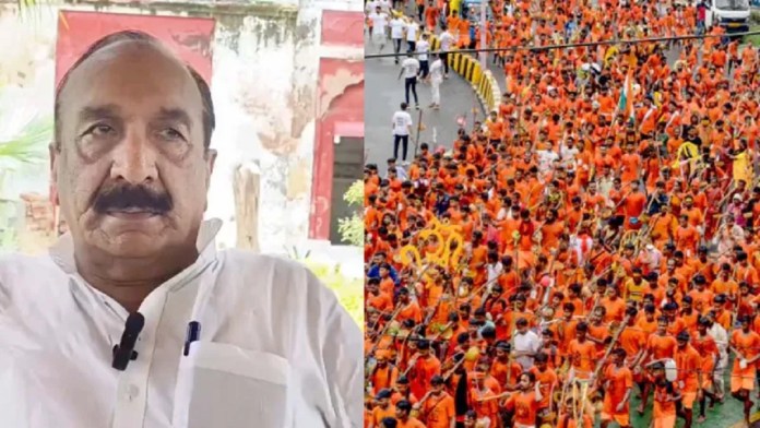 SP MLA इकबाल महमूद ने काँवड़ यात्रा को ‘महापर्व’ बताने की आड़ में की बदजुबानी, काँवड़ियों को बताया ‘गुंडा-मवाली’: कहा- 2027 में सपा सरकार में किए जाएँगे ‘अलग इंतजाम’