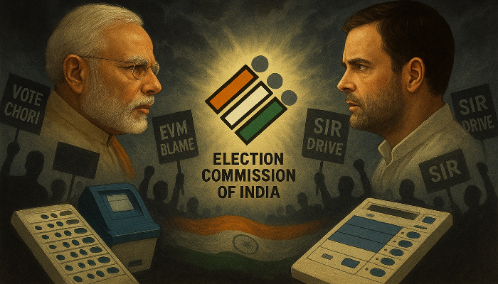 Rahul Gandhi-led relentless assault on electoral process in India for over a decade tries to delegitimize Indian democratic process