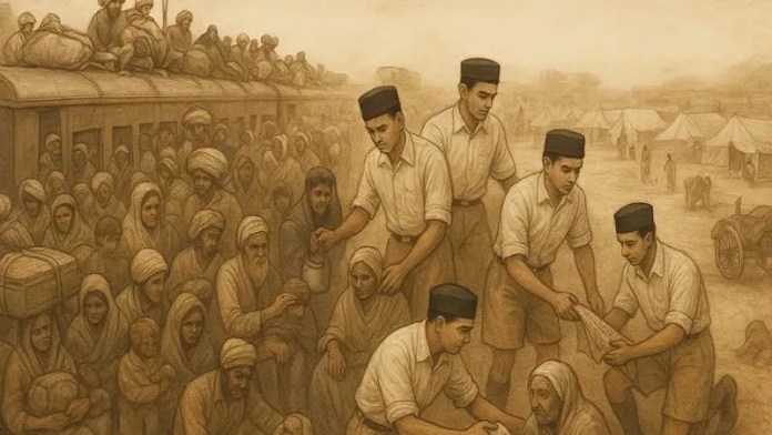 भारत विभाजन के वक्त RSS ने जमीन पर निभाई भूमिका: सरदार पटेल ने भी की थी काम की तारीफ, लाखों हिंदुओं के खून से सना है इतिहास