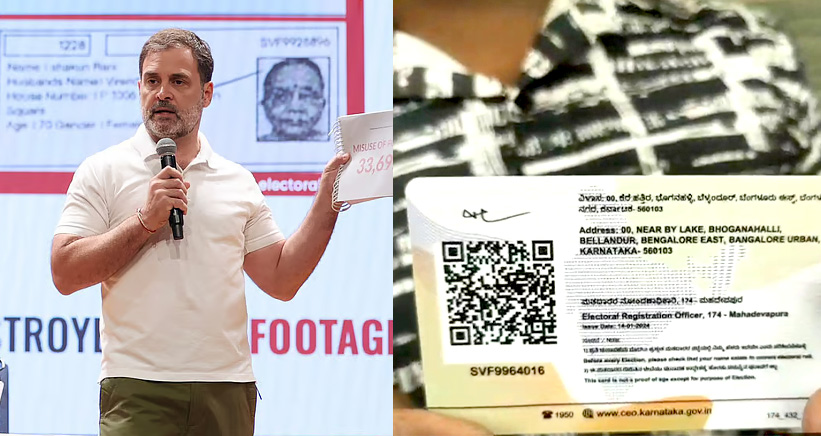 Several real voters with house number 0 on their voter IDs bust Rahul Gandhi’s baseless claims of ‘vote theft’