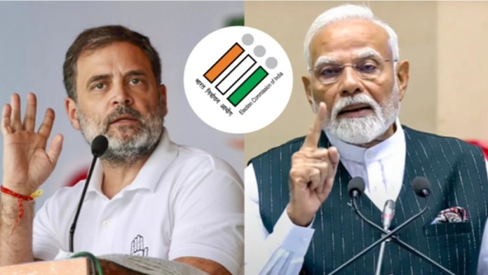 7 दिन बीत गए, राहुल गाँधी ने चुनाव आयोग को न दिया हलफनामा-न देश से माँगी माफी: बगैर सबूत ही ‘वोट चोरी’ का प्रोपेगेंडा फैला रहा INDI गठबंधन