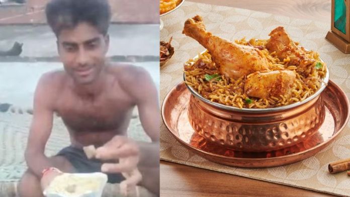 जन्माष्टमी पर हिंदू ग्रामीणों को प्रधान मोहम्मद शमी ने बाँटी चिकन बिरयानी, मीट-हड्डी दिखने पर मचा बवाल: वीडियो वायरल होने के बाद 2 गिरफ्तार, पुलिस से कहा- हम बाढ़ पीड़ितों की कर रहे थे मदद