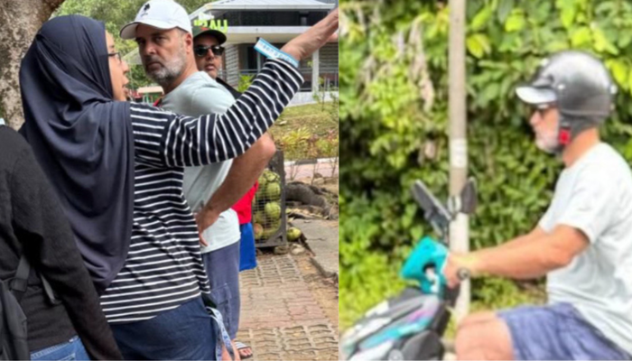 After finishing his ‘assignment’ in Bihar, part-time politician Rahul Gandhi is chilling in Malaysia