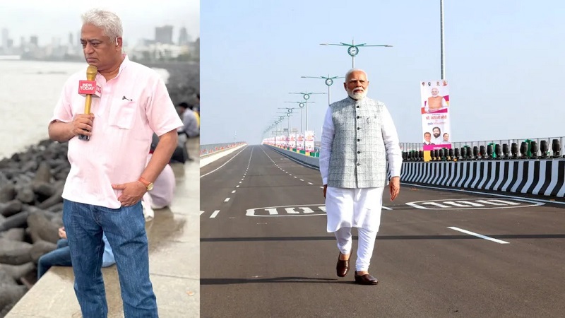 राजदीप सरदेसाई का मोदी सरकार के इंफ्रास्ट्रक्चर को लेकर गलत दावा फैक्ट चेक