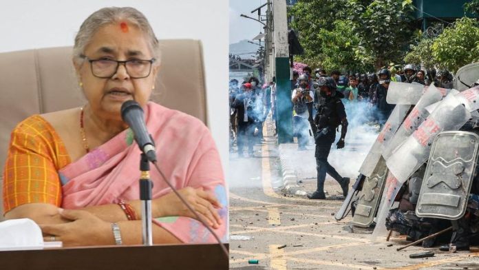 नेपाल की PM कार्की ने प्रदर्शन में जताई ‘साजिश’ की आशंका, 72 मृतकों को दिया शहीद का दर्जा और ₹10-10 लाख का मुआवजा: हिंसा में 1.5 साल के बजट के बराबर नुकसान