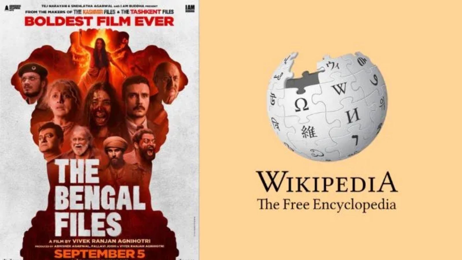 ‘द बंगाल फाइल्स’ फिल्म को Wikipedia पर ‘प्रोपेगेंडा’ बताने पर तुले वामपंथी एडिटर