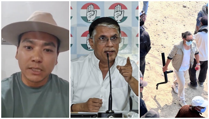 Two days after viral news, Congress leader claims he is not the masked person, party threatens criminal proceedings against media and netizens