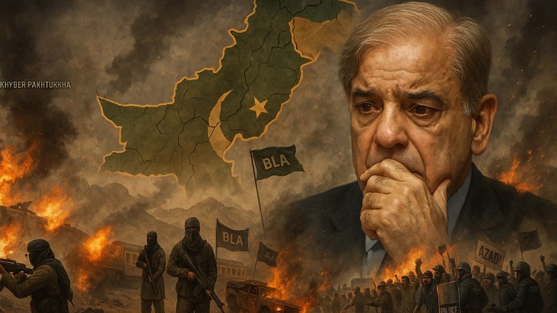 पाकिस्तान में चारों ओर बगावत का शोर, TTP-BLA-POK में जारी हमले और प्रदर्शन