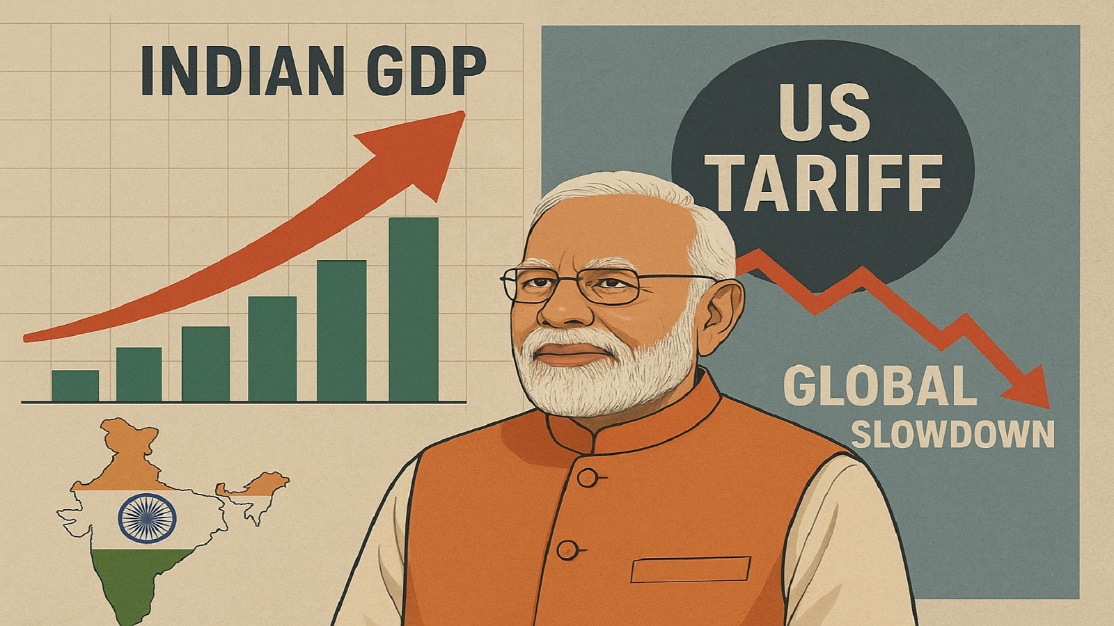 FY26 Q2 GDP 8.2% ग्रोथ के साथ भारत दुनिया की सबसे तेज अर्थव्यवस्था, NSO ने जारी किए आँकड़ें, जानें- कैसे बदली तस्वीर | FY26 Q2 GDP 8.2% growth ke sath Bharat duniya ki sabse tez arthvyavastha, NSO ne jaari kiye aankde, jaanen