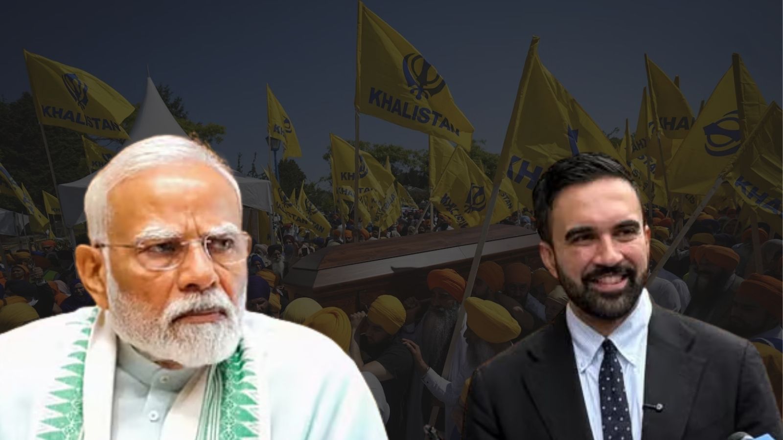 ममदानी की गुरुद्वारे में जाकर सिखों को नरेंद्र मोदी के खिलाफ भड़काने की कोशिश