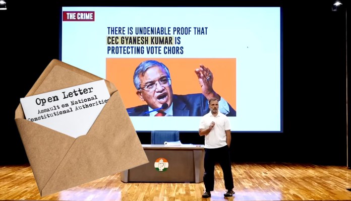 272 eminent citizens slam Rahul Gandhi for tarnishing ECI by ‘vote chori’ allegations, say institutions must not be reduced to political punching bags