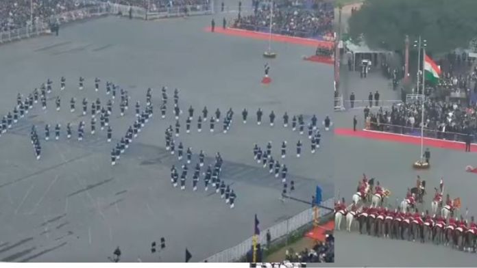 बीटिंग रिट्रीट के साथ गणतंत्र दिवस समारोह संपन्न, राष्ट्रपति-उपराष्ट्रपति और प्रधानमंत्री रहे मौजूद: वायु सेना बैंड ने ‘ऑपरेशन सिंदूर’ को समर्पित धुन बजाकर राष्ट्रभक्ति, वीरता और पराक्रम को किया याद